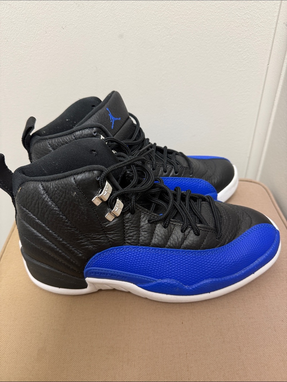Nike Air Jordan 12 Men's Sneakers - Black/Blue